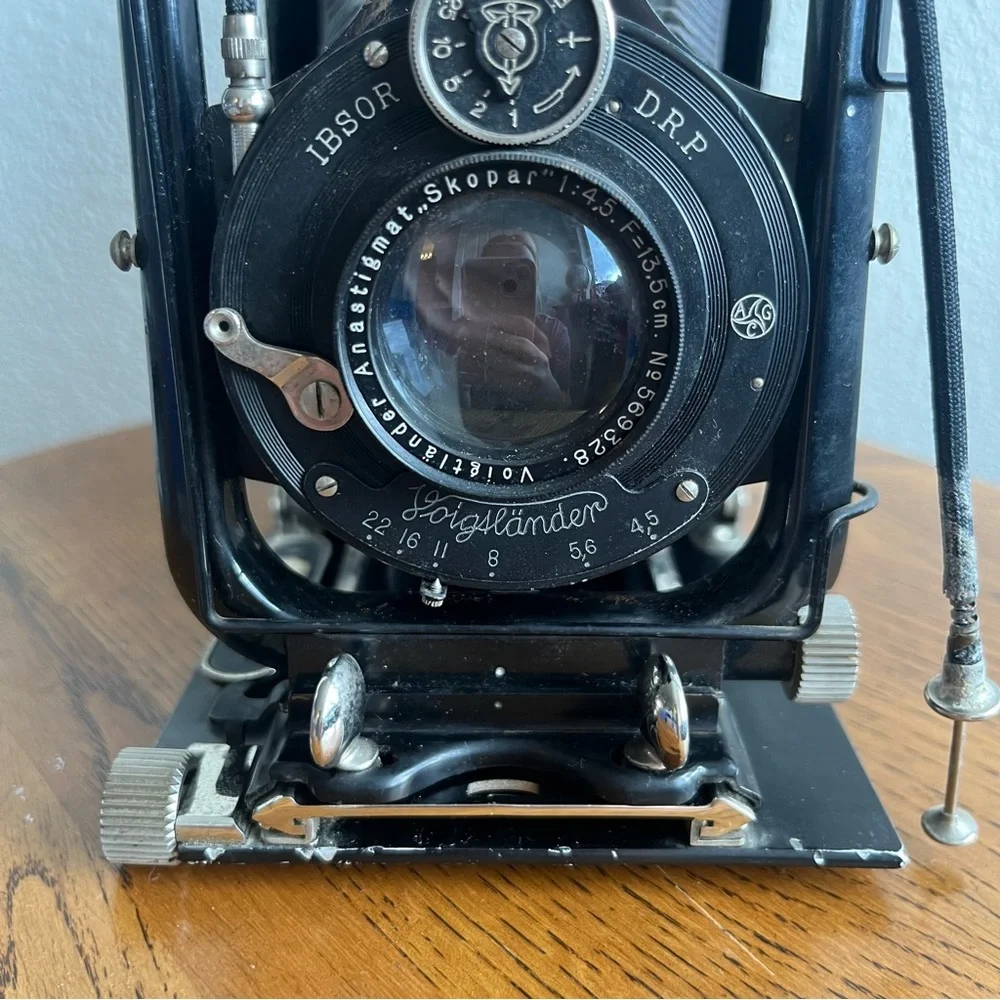Voigtlander Ibsor D.R.P Folding Camera